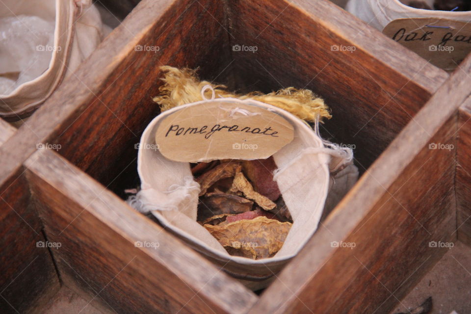 Natural Pomegranate Dye in Khiva Uzbekistan