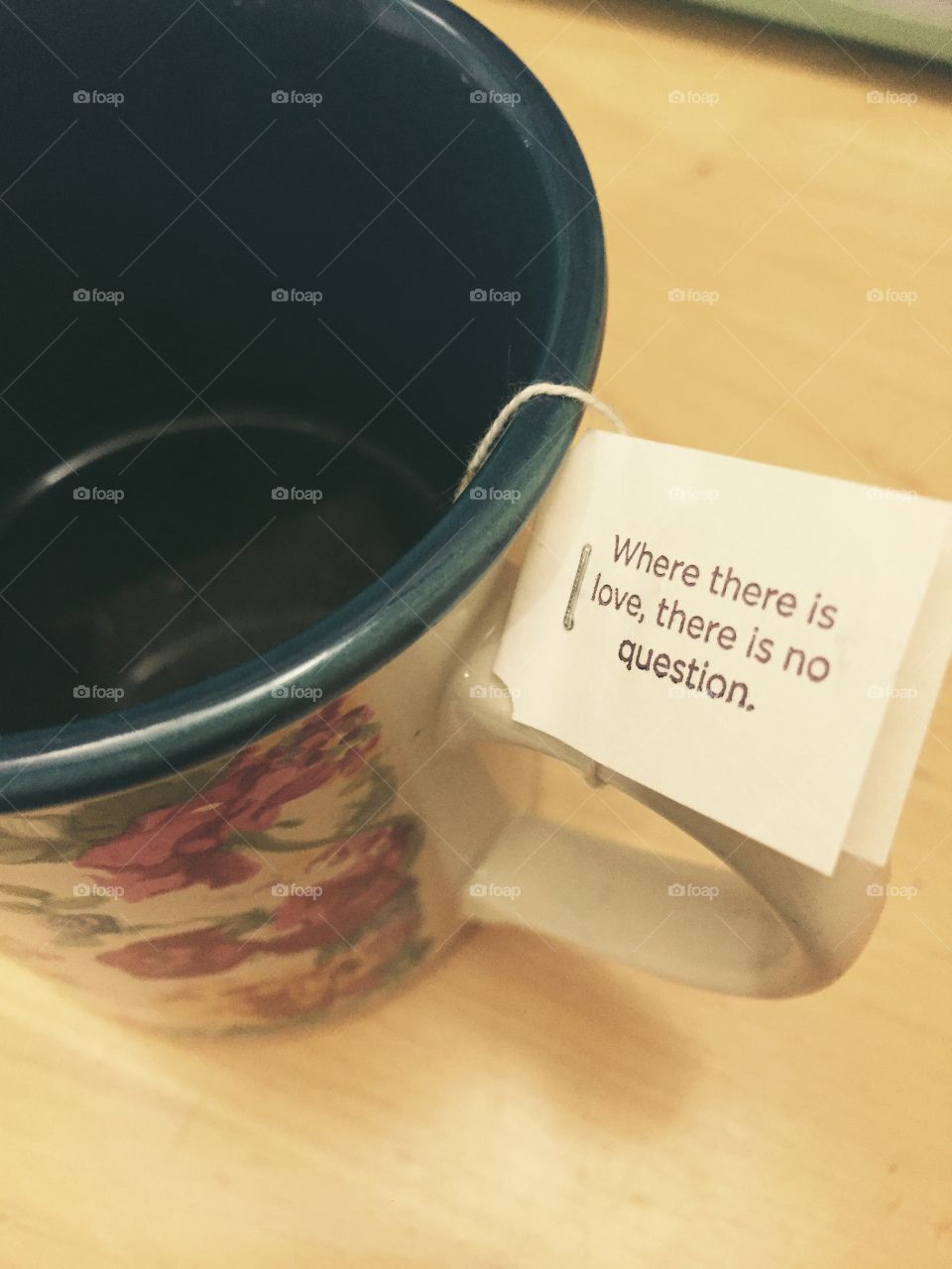 Yogi Tea. Where there is love, there is no question.