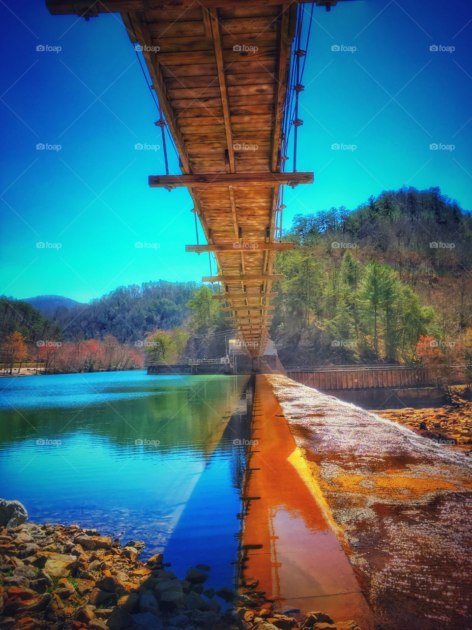 Underneath the bridge