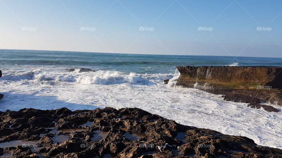 Rabat City Ocean Morocco
