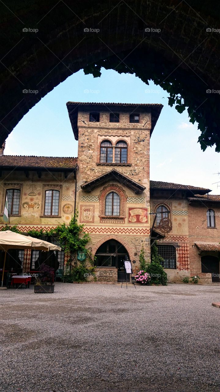 Mediterranean building exterior