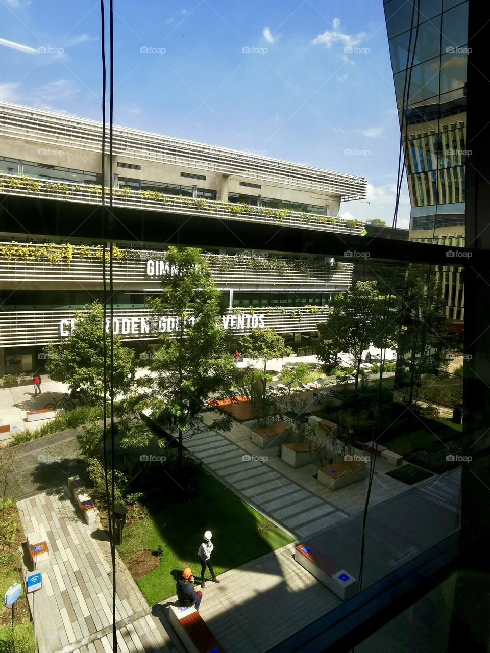 Public space at the city