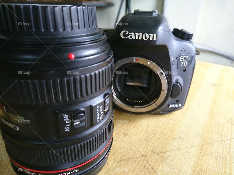 My DSLR camera.
