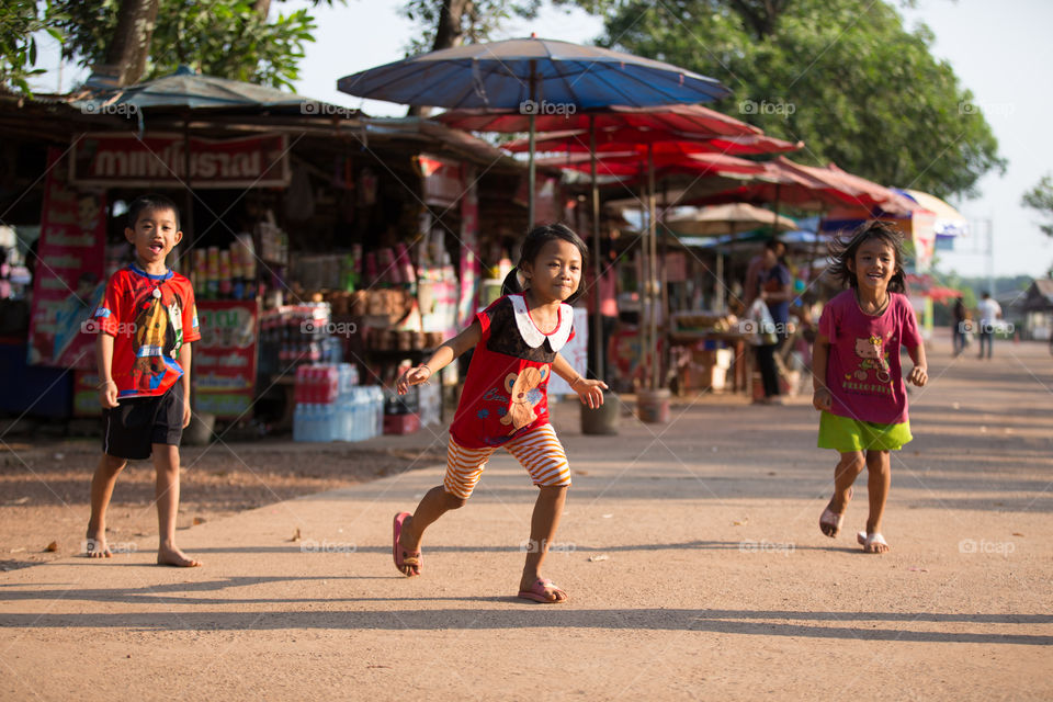 Children playing 