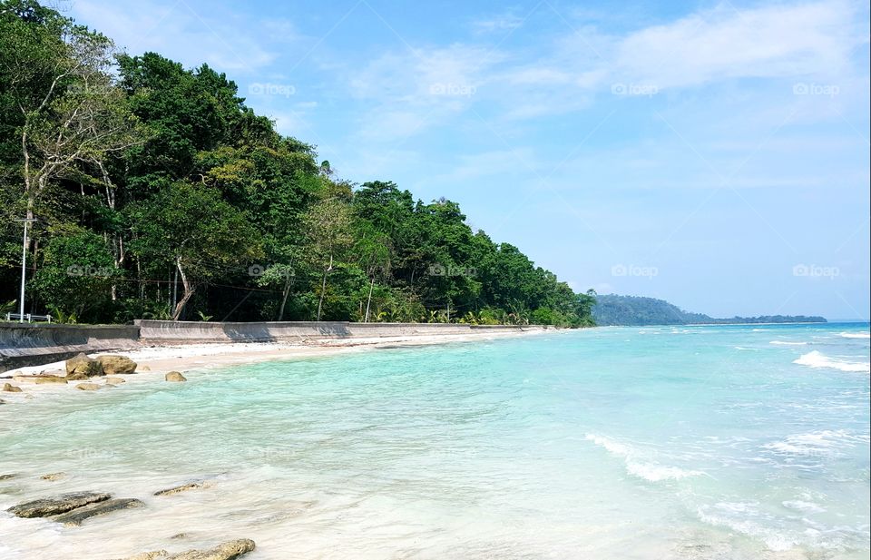 beach, Andaman islands