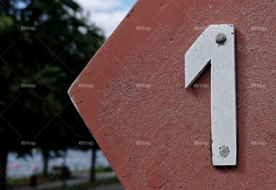 Number one (1)