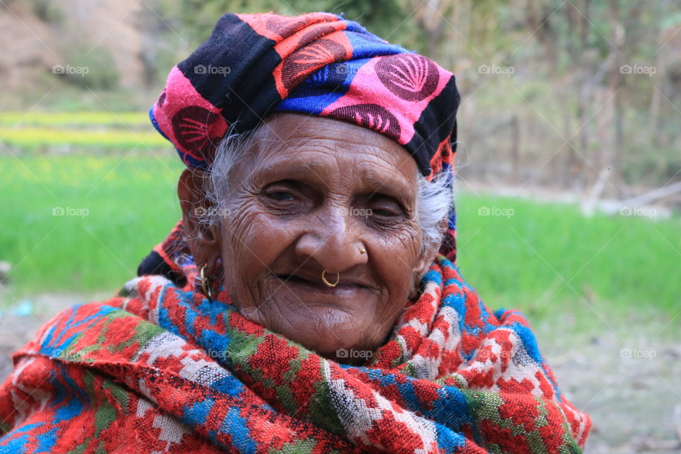 Smile always add beauty in no matter whether it's at age of 85 or at age of 5
#85 years old granny From Nepal