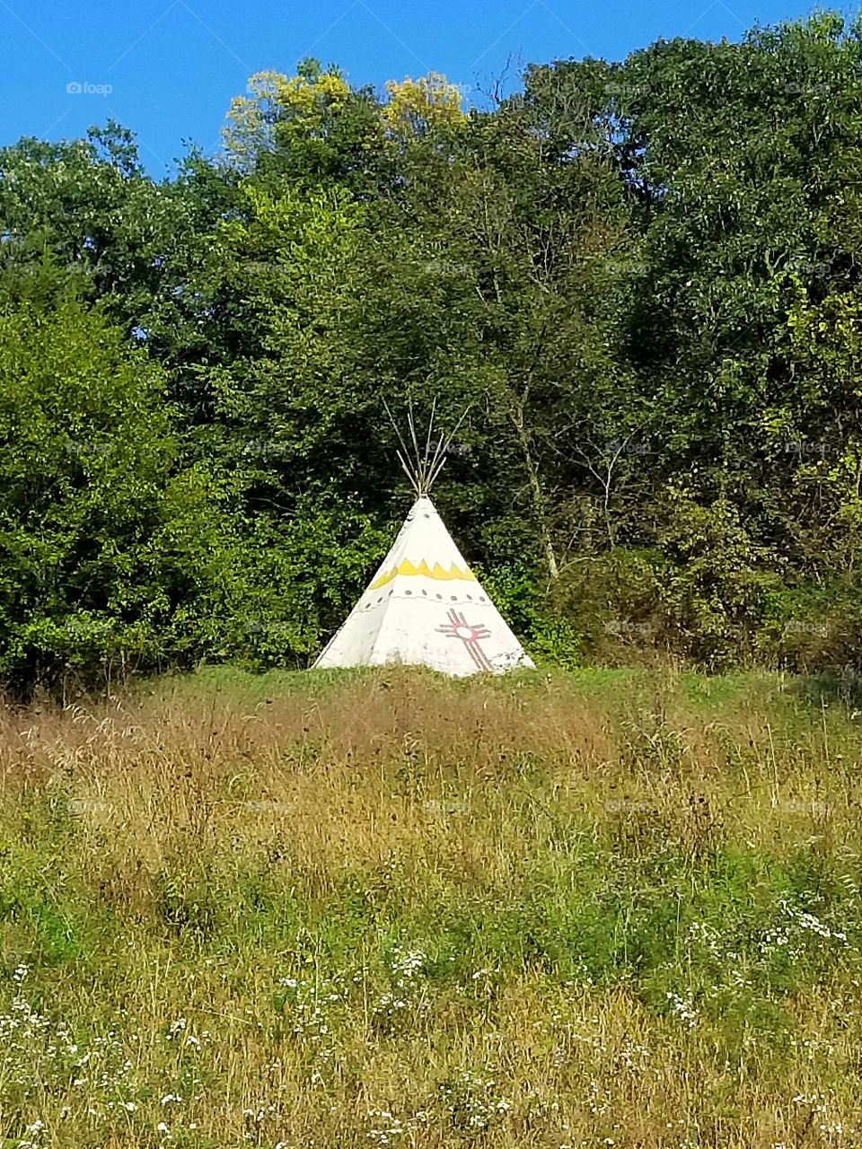 It's a teepee