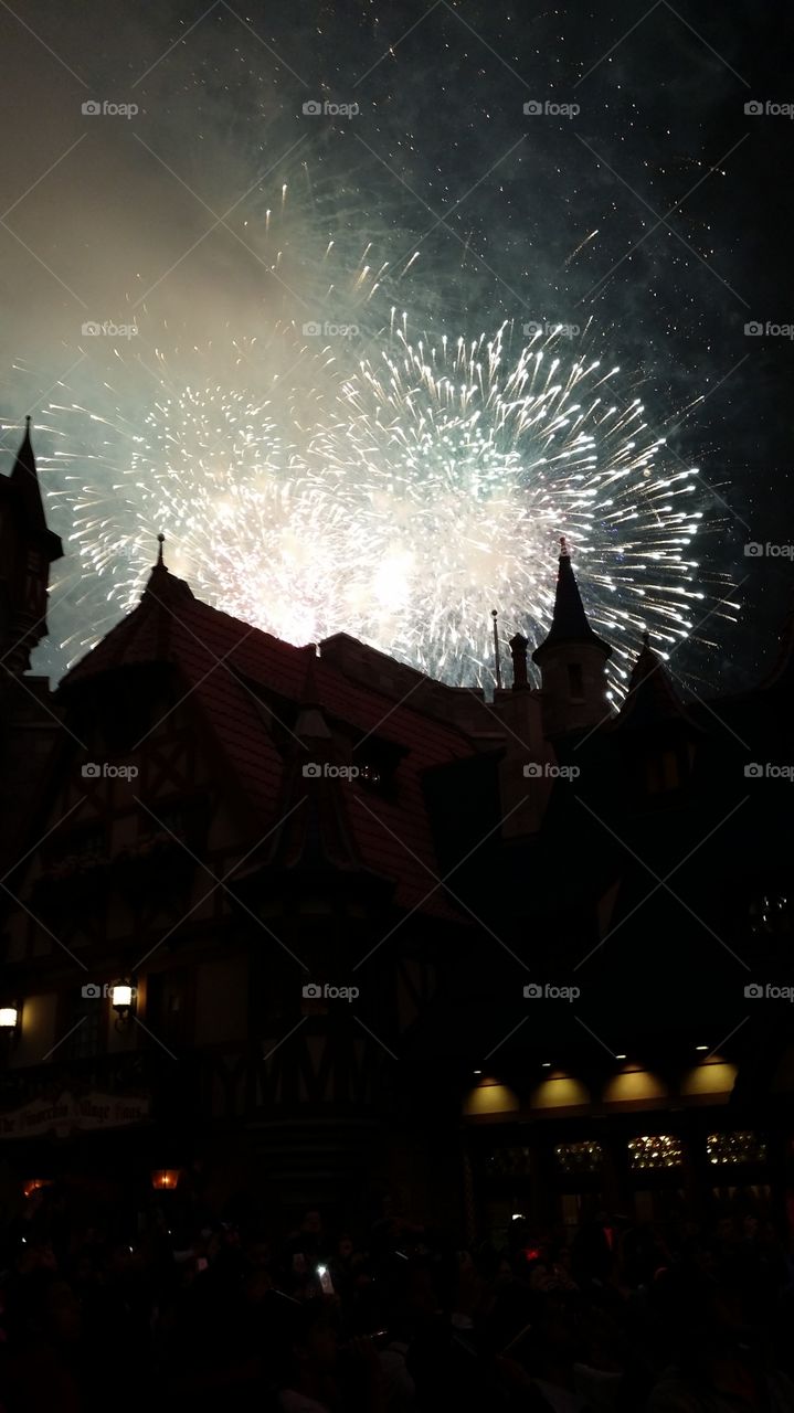 Happy New Year 2015!. Took at midnight of New Year's at Walt Disney World