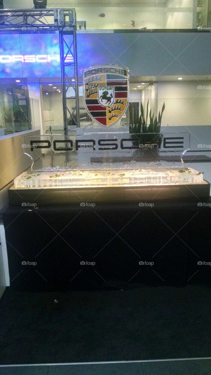 Porsche unveiling catering event