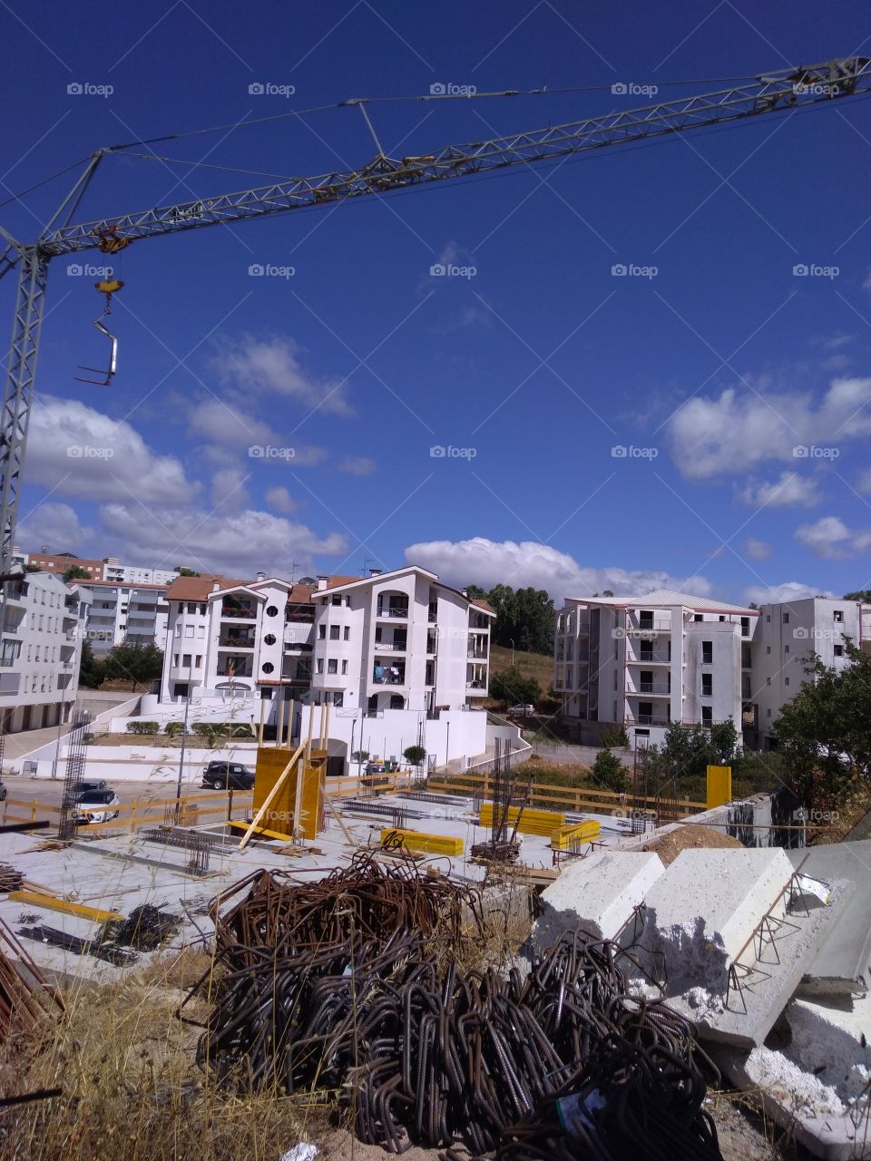 Buildings in the new district