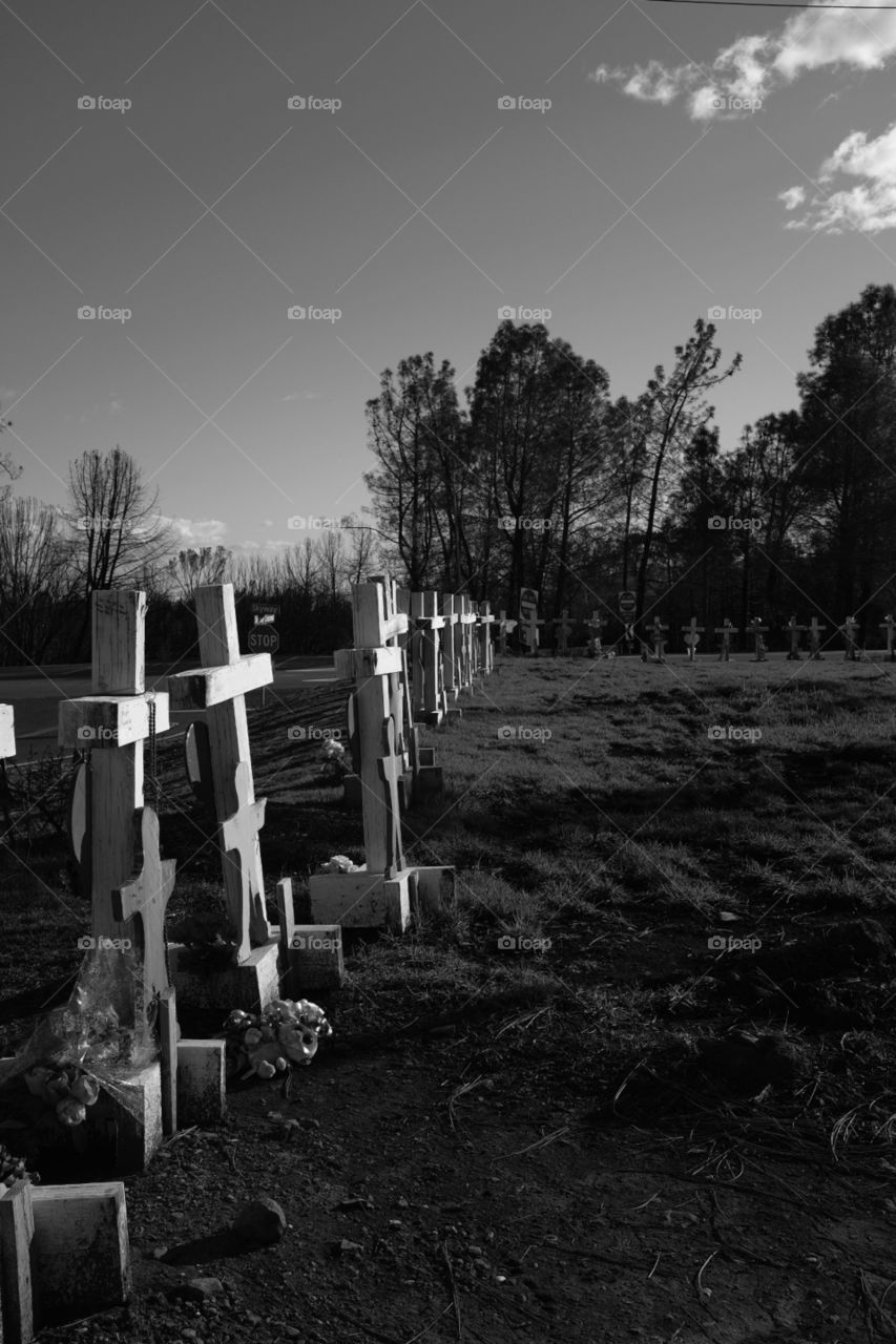 Memorial for lives lost in paradise California Camp Fire