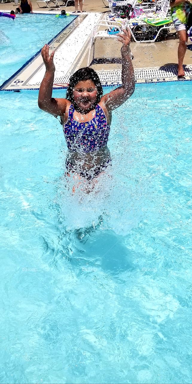 summertime splashing