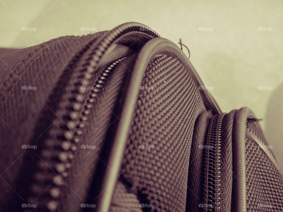 Just the corner of a laptop bag. I thought this was a cool angle.