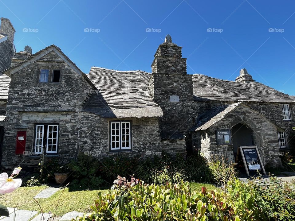 A old post office in tintagel