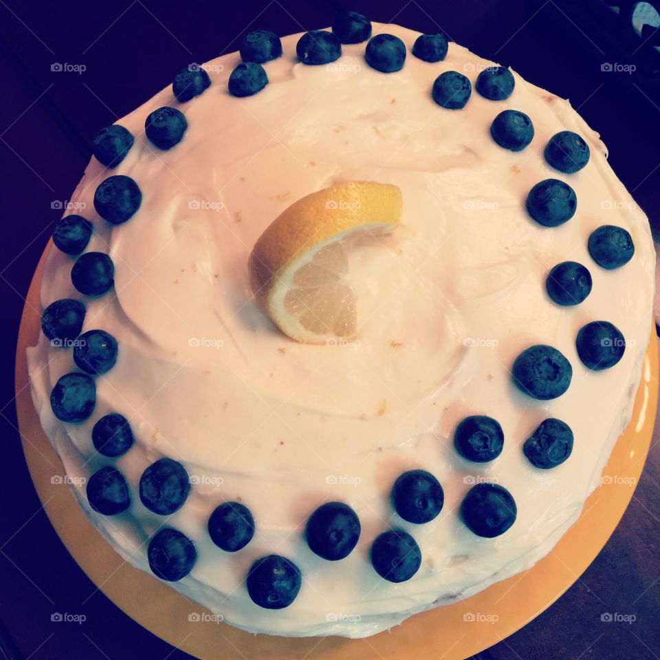 Lemon Blueberry Cake