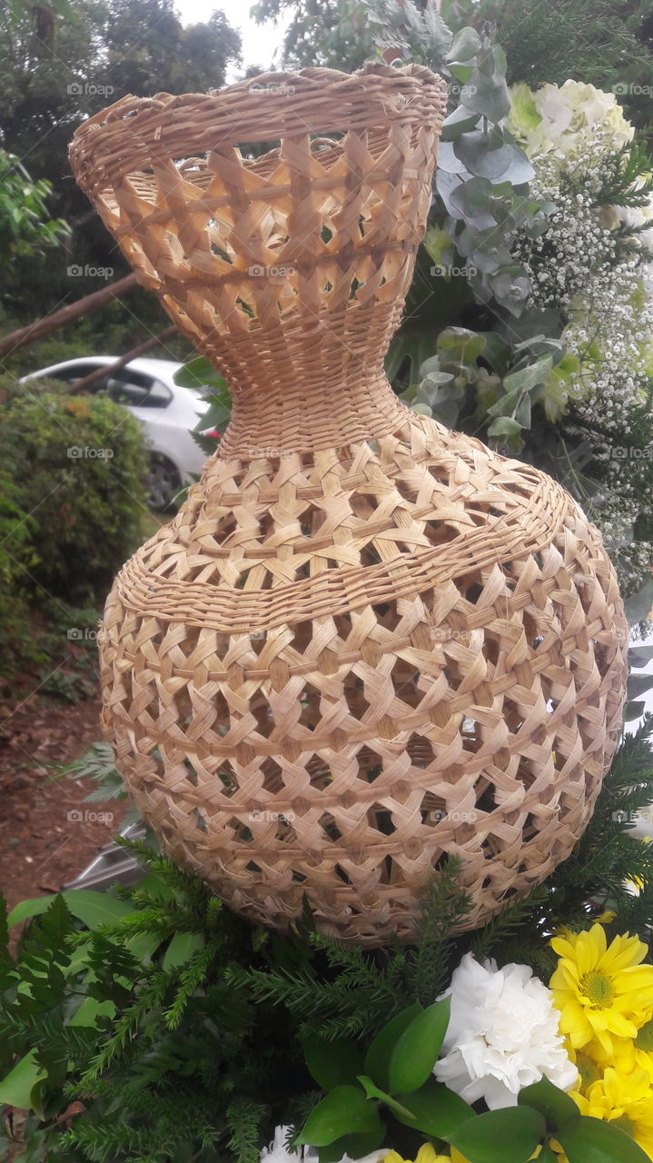Bamboo Basket Handmade
