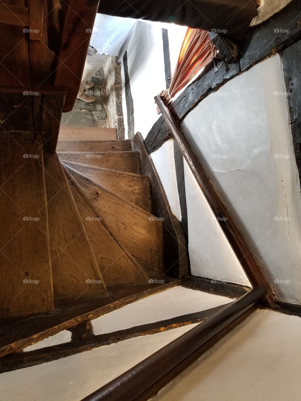 Anne Hathaway's cottage stairwell