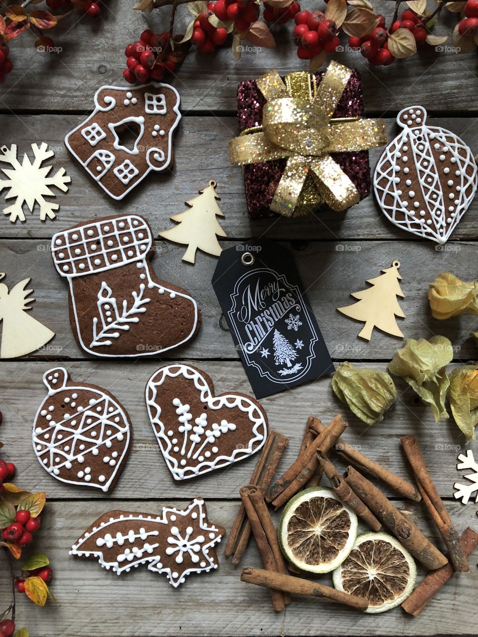 Christmas, No Person, Decoration, Winter, Gingerbread