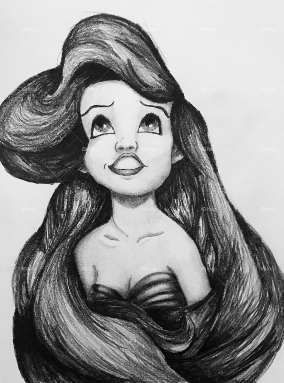 Ariel drawing 
