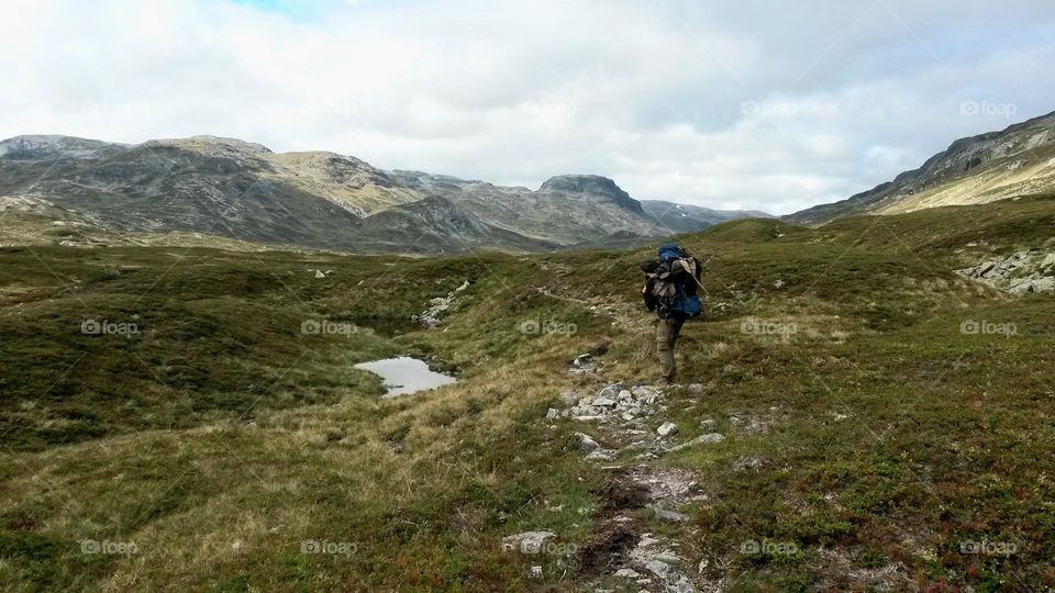 The rough nature in Norway