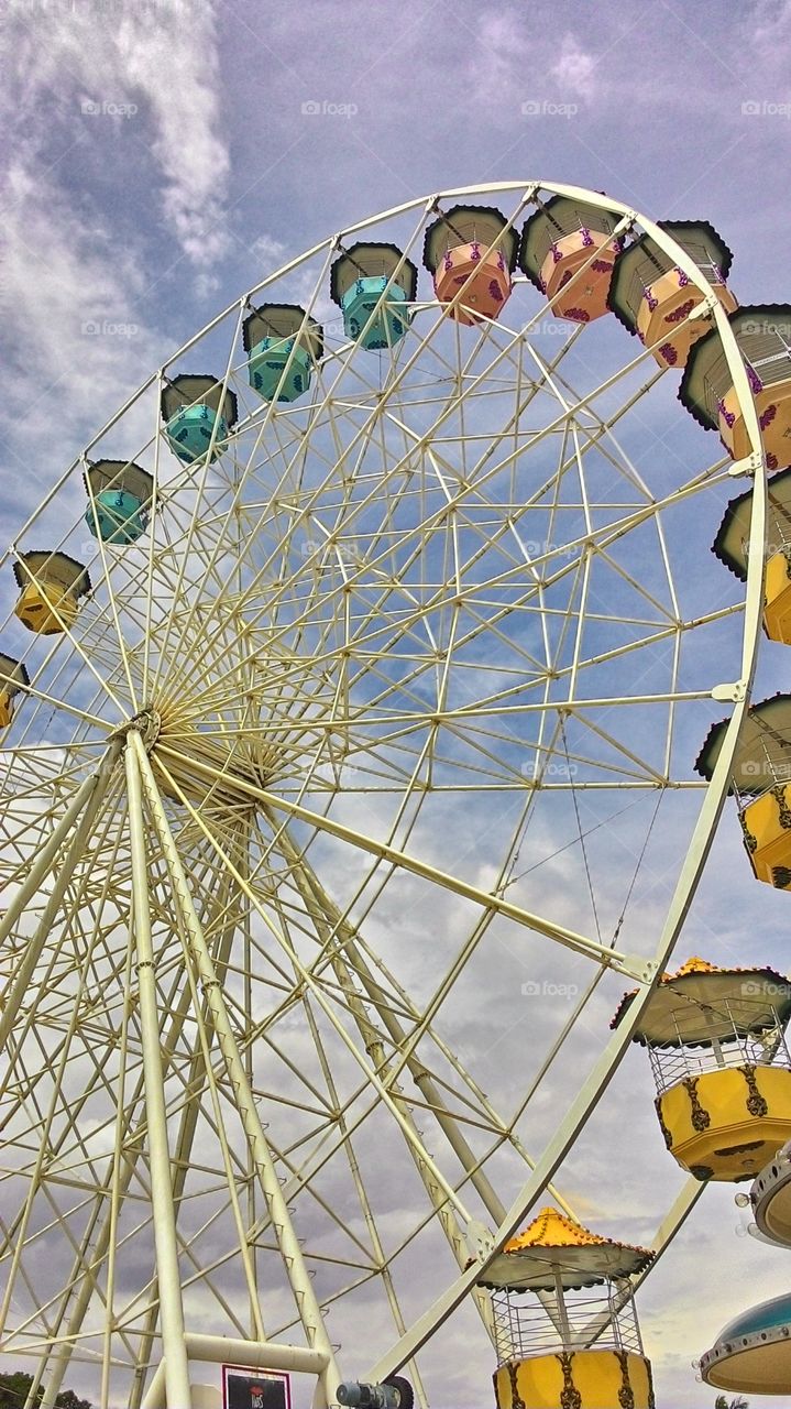 Ferris wheel in the park