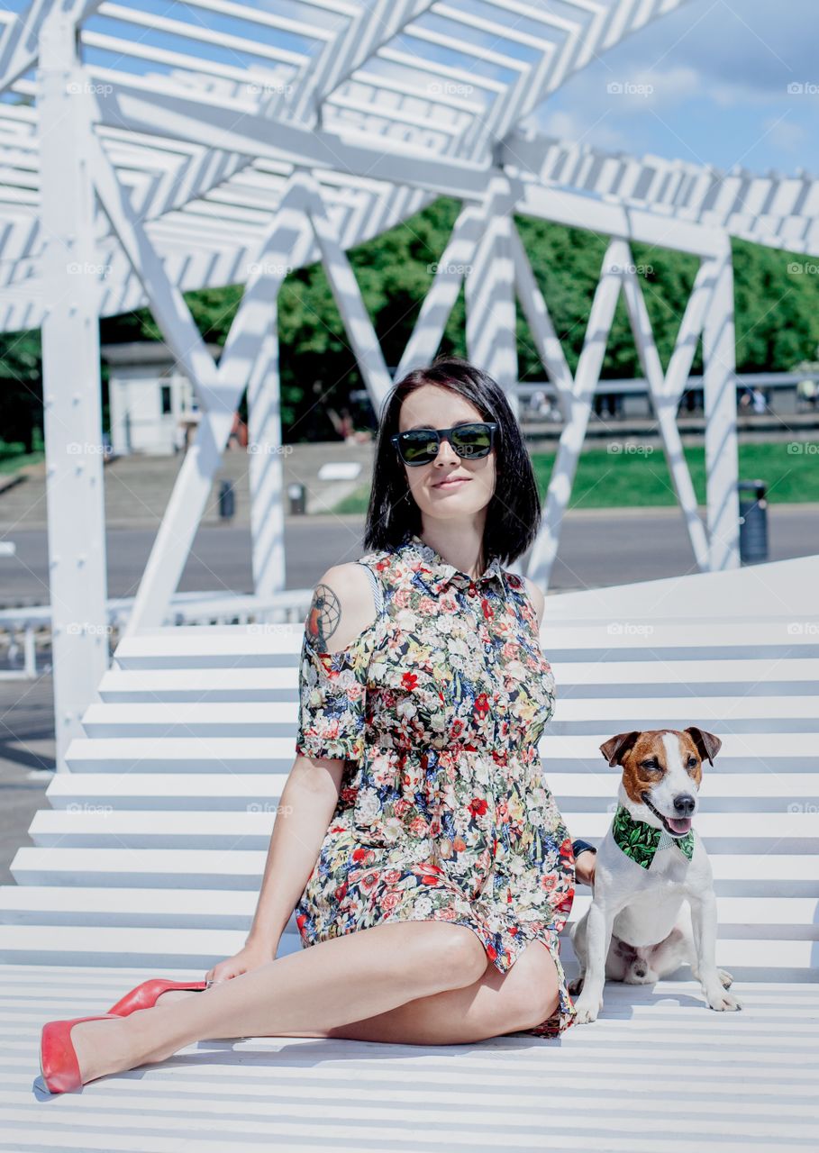 Woman, Summer, Sunglasses, Fun, Young