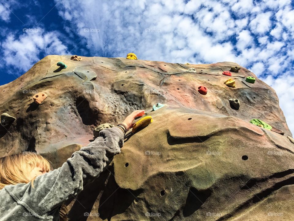 Looking up