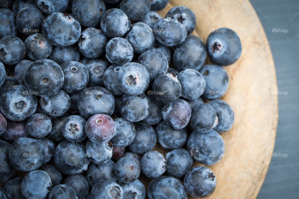 Close-up of a blueberries