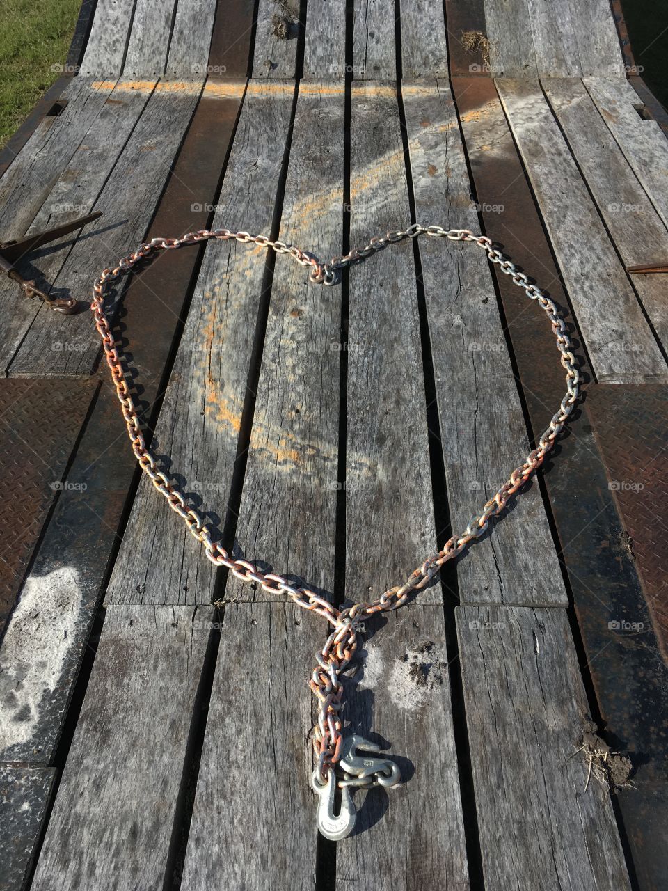 My lovely heart in steel chains