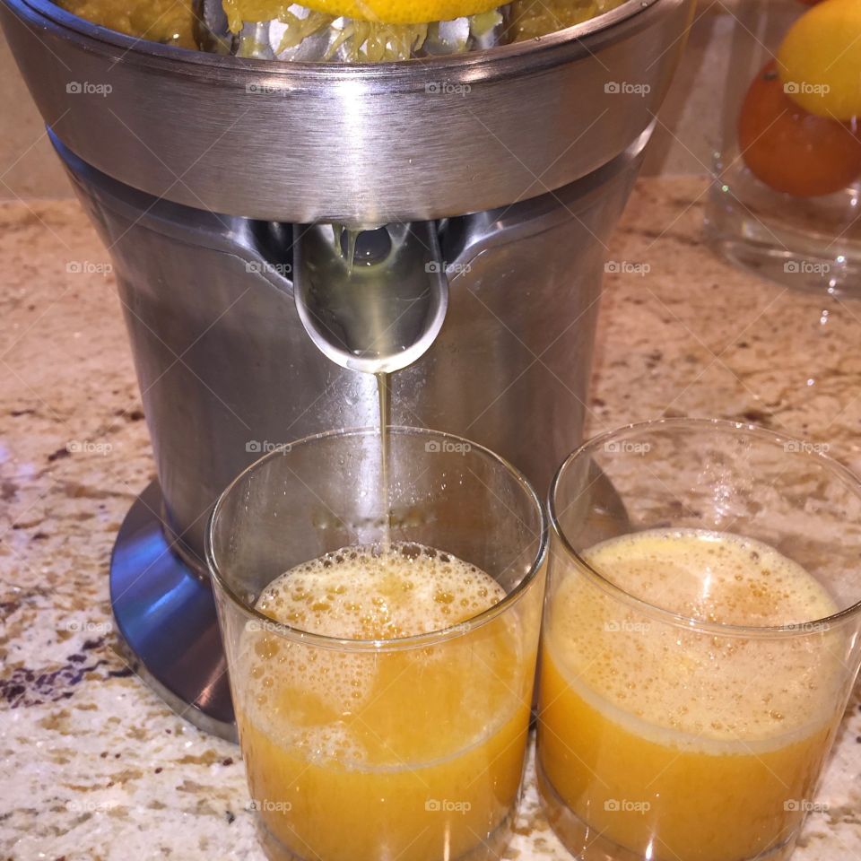 Start each day with fresh OJ