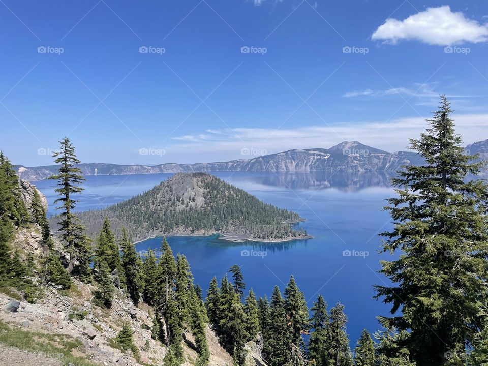 Crater lake