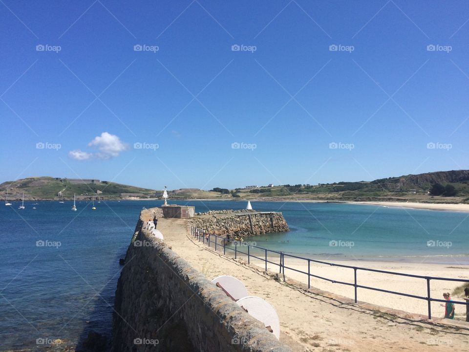 Alderney breakwater 