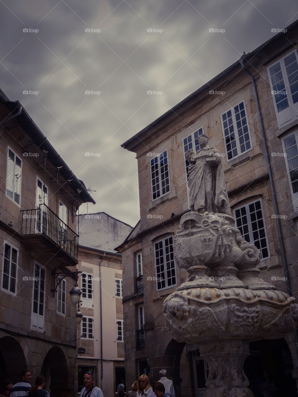 Fuente de San Vicente, Praza do Campo (Lugo - Spain)