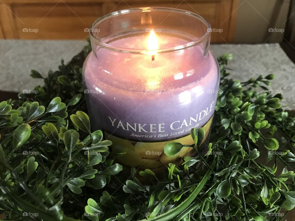 Yankee Candle Lemon Lavendar 