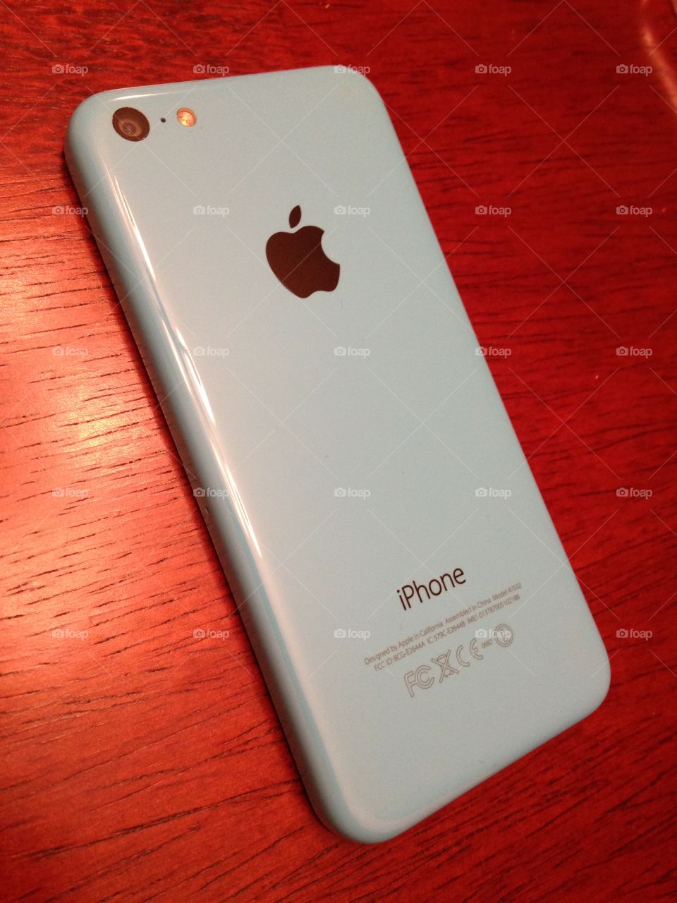 iPhone blue 