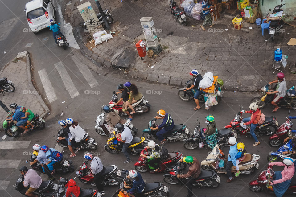 Life by motorbike in HCMC