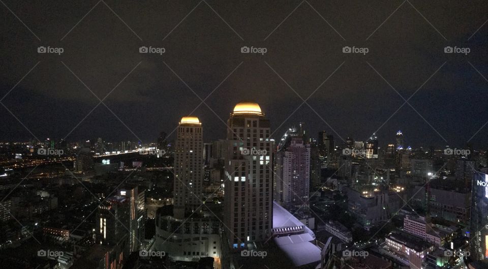 Bangkok skyline 
