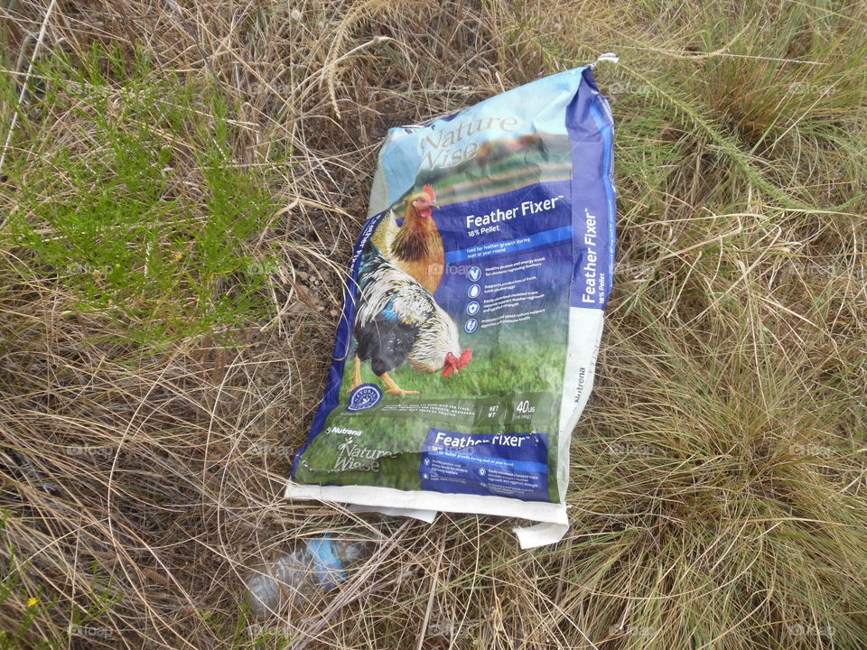 oh chicken poo 💩. This is a picture of some litter 🚮 that I saw while out riding my bike 🚲. 👣 🚶 🏃 🔥 💨