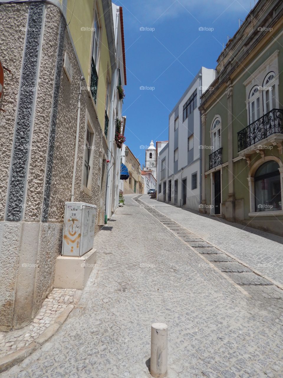 The streets of Lagos, Portugal 