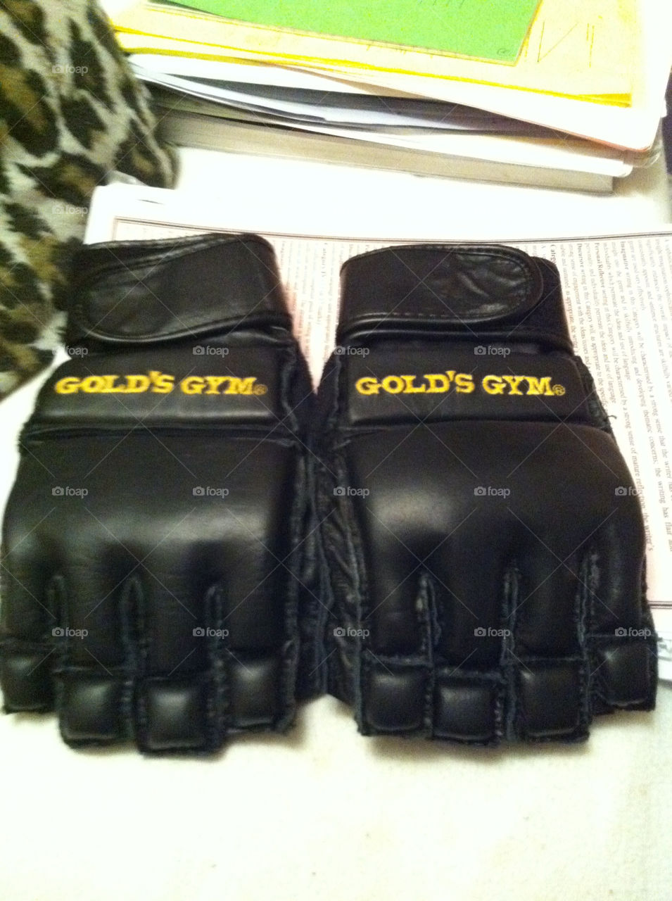 MMA leather gloves