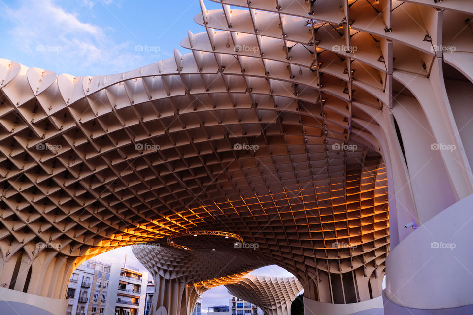 Seville’s metrópole umbrellas. A must see local treasure