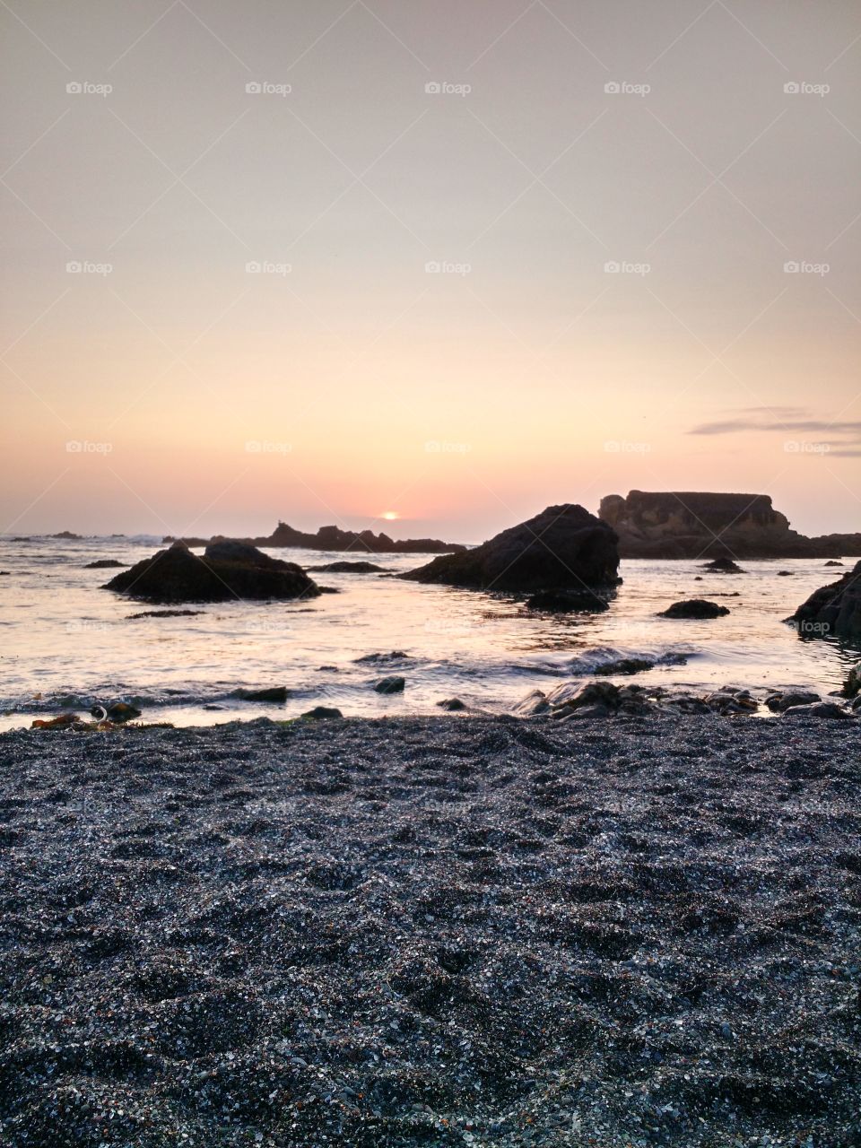 Glass Beach Sunset. Aug 2015