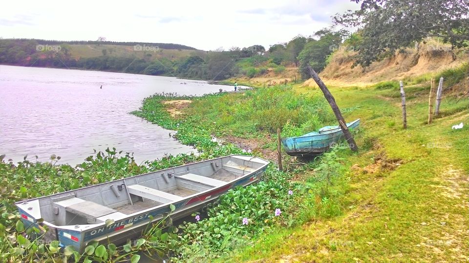 Abandoned boats