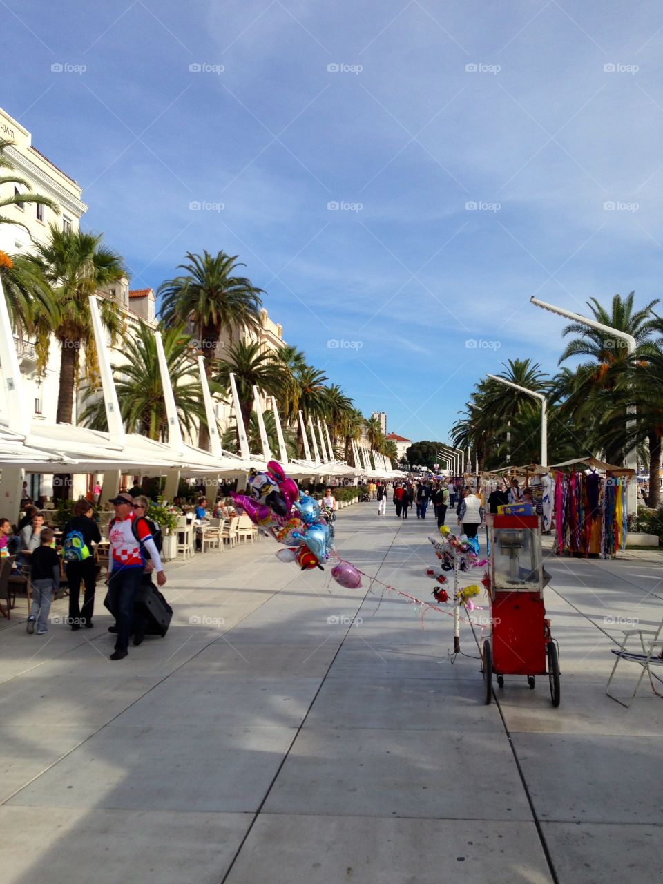 Boardwalk, Split, Croatia