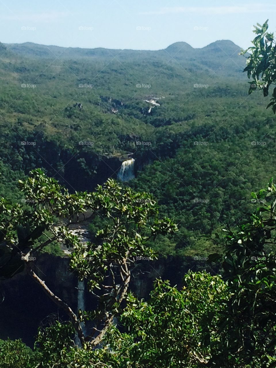 Waterfalls. Chapada dos Veadeiros - Brazil