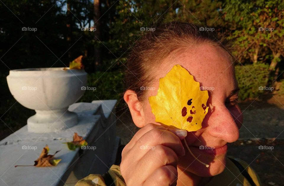 Autumn selfie