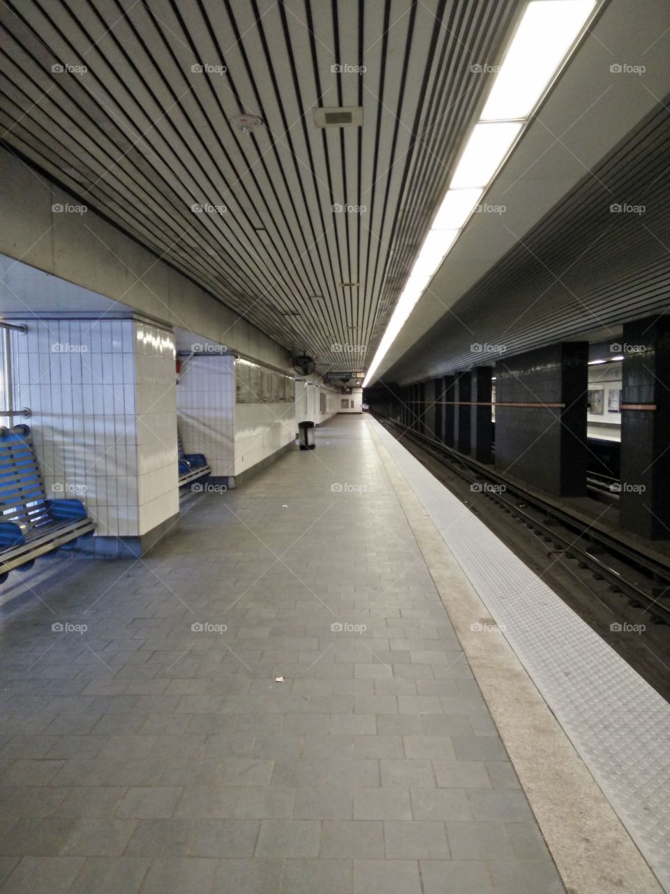 Subway Train Station