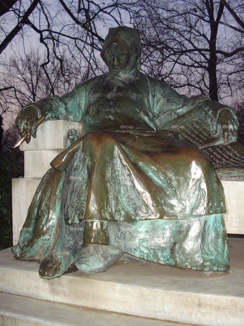 Anonymous Statue in Budapest