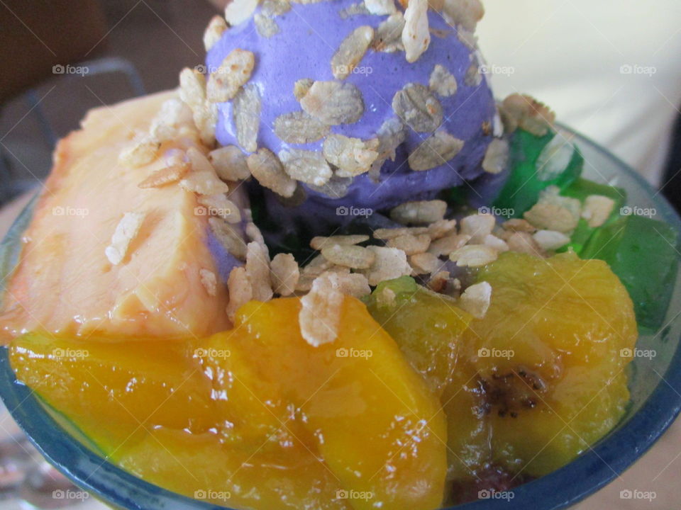 Filipino asian cuisine halo halo